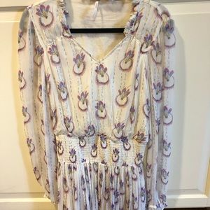 Free People long sleeved dress size small